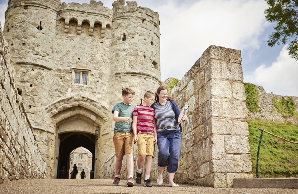 Easter at Carisbrooke Castle