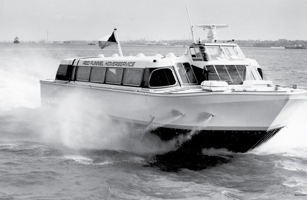 red funnel hovercraft