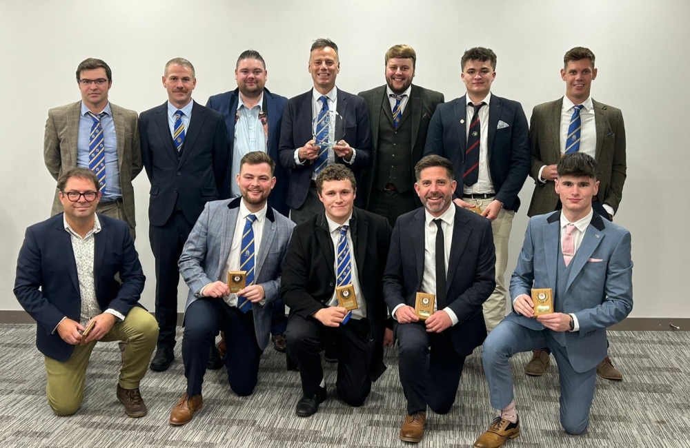 Ventnor Cricket Club at awards ceremony