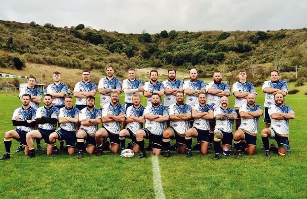 Ventnor Rugby Club 2nd Team in 2025 Kits