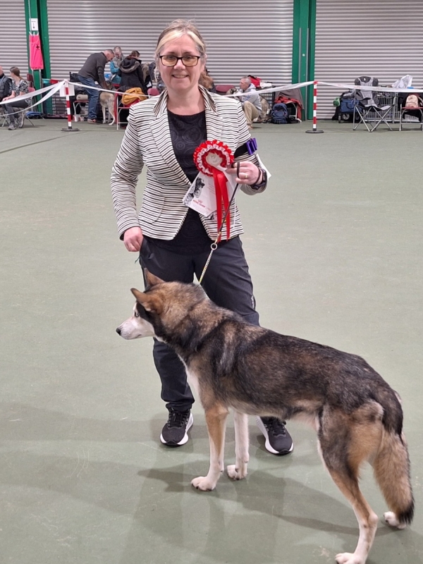 Julie Platt and Husky