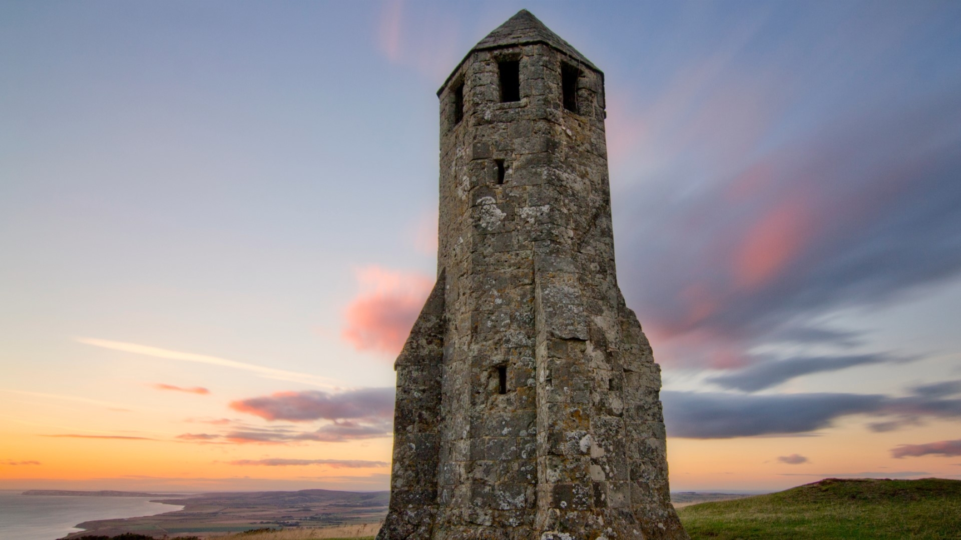 the pepperpot at dusk