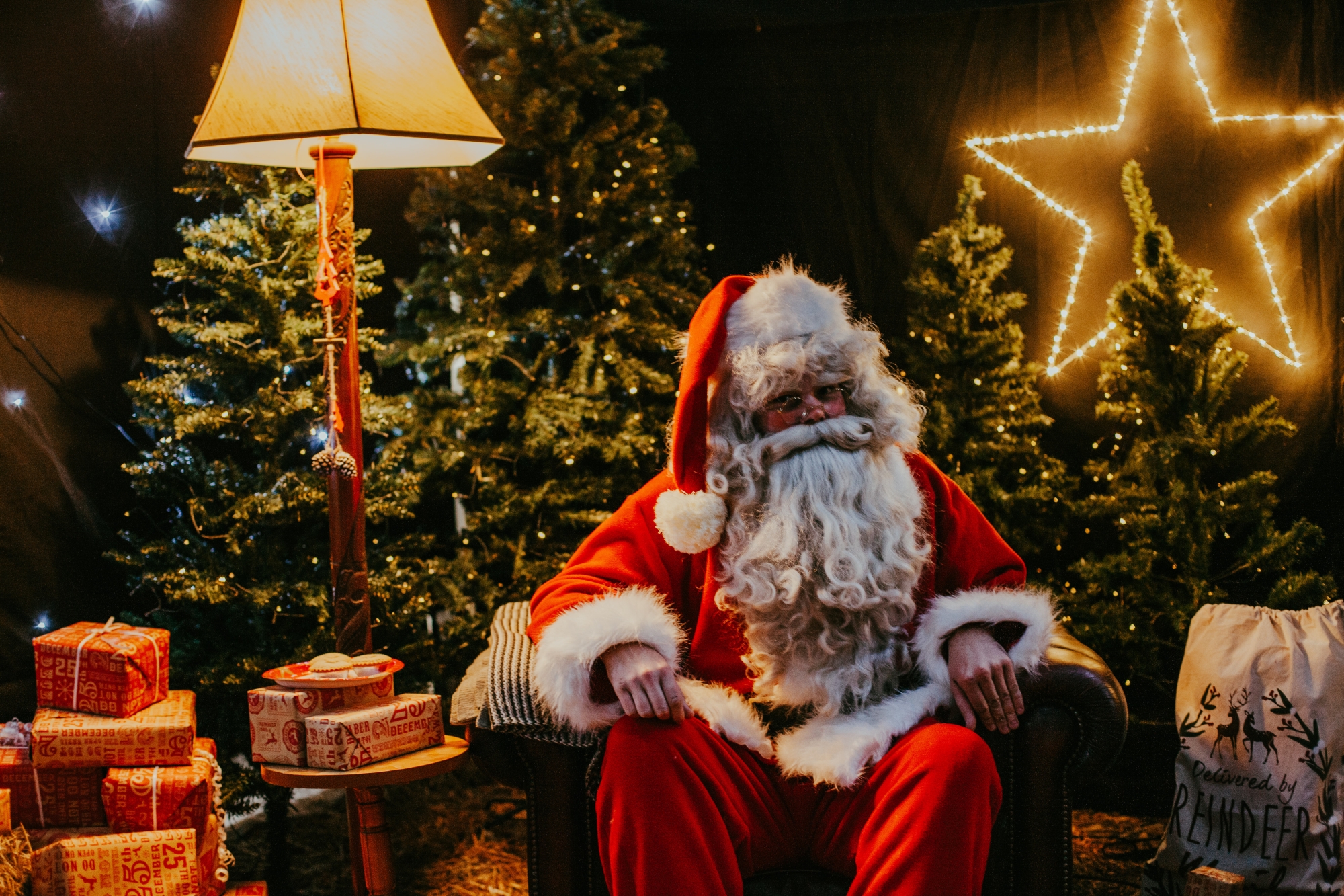 Christmas at Tapnell - father Christmas