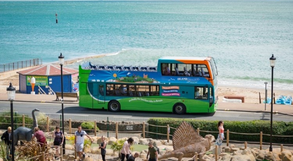 bus at shanklin