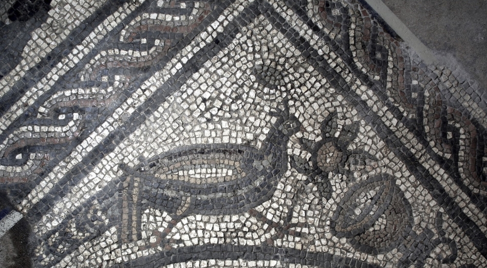 brading roman villa mosaic