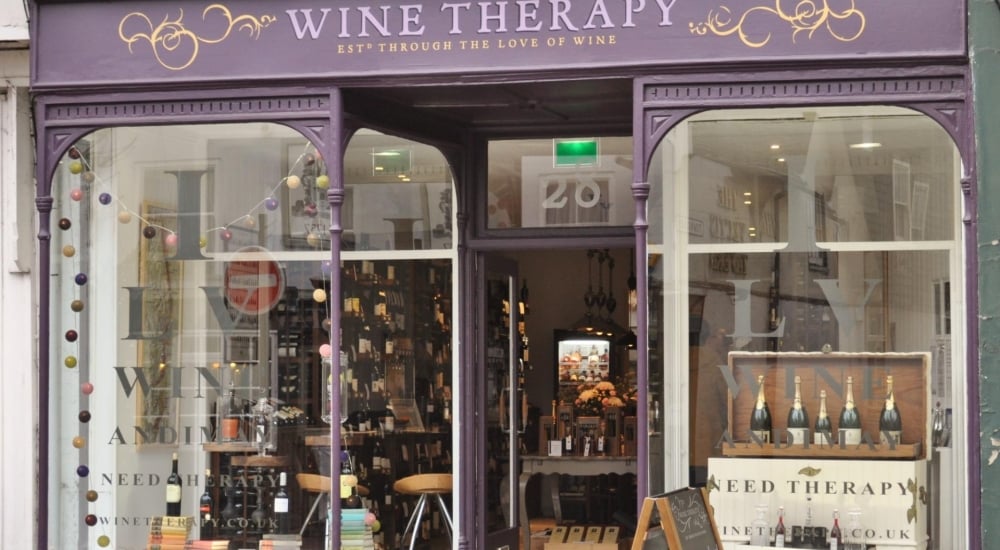 Wine Therapy shopfront