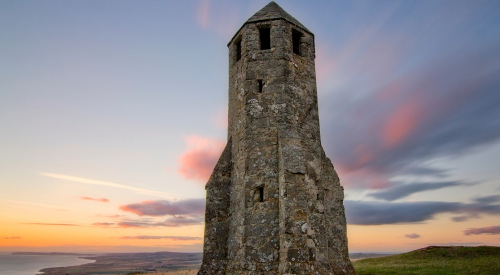 the pepperpot at dusk